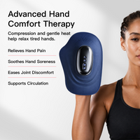 Megelin Heated Air Compression Hand Massager