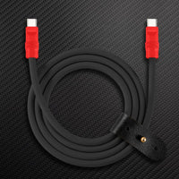 Black Chubby" 240W Cabo de carregamento com Color Connectors