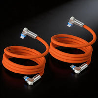 Chubby RotateX" 240W Rotativo Cable – Pack de 2 / Pack de 3 (Duplo 180° + LED)