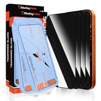 ChubbyShield AlignPro – Privacy Película protetora de ecrã com auto-alinhamento Tray