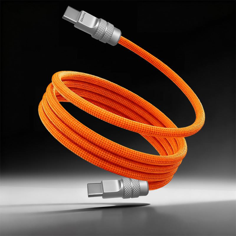 ChubbyCable “MagWrap” Braided – 240W Magnetic Easy-Pack Fast Charging Cable