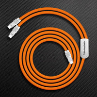 ChubbyCable Duo-Flex™ 100W & 60W 2-in-1 Fast Charging & Data Transfer Cable with Soft Silicone
