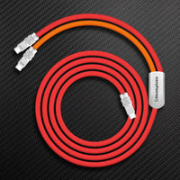 ChubbyCable Duo-Flex™ 100W & 60W 2-in-1 Fast Charging & Data Transfer Cable with Soft Silicone