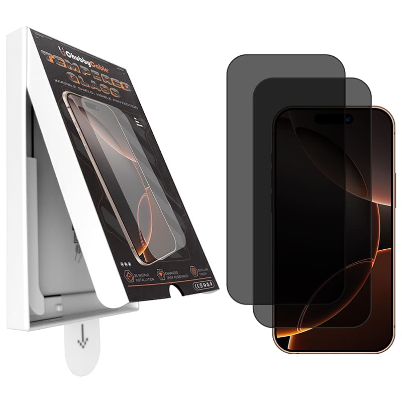 ChubbyCable SpyBlocker 2.0: Military-Grade Privacy Screen com Guaranteed 100% Success Install Box