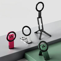 ChubbyGrip TriFold - Multi-Angle Adjustable, Foldable Aluminum Alloy Magnetic Triangle Stand