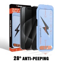 ChubbyShield Ultra - 360° Privacy Película protetora de ecrã com Ultra-easy Install Box