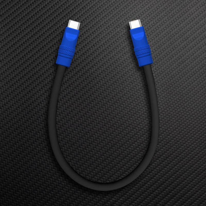 Bloco de cor Chubby" 240w Painted compatível com power bank Cable