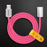 Date Stretch" USB 3.0 Cabo de extensão