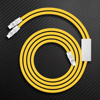 Duo-Flex vivid" 2-em-1 100W Cabo de carregamento
