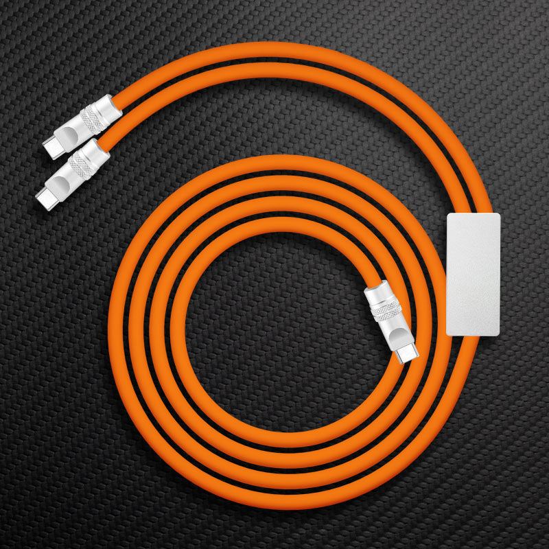 Duo-Flex vivid" 2-em-1 100W Cabo de carregamento
