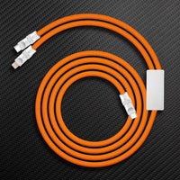 Duo-Flex vivid" 2-em-1 100W Cabo de carregamento