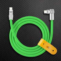 FlexElbow Pro" 90° Design 240W Cabo de carregamento rápido