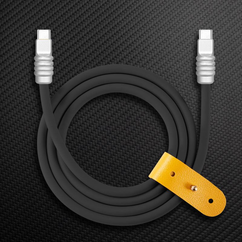 Layered Chubby" 240W novo design Cabo de carregamento rápido