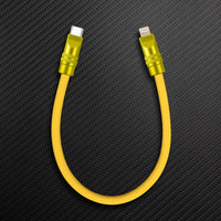 TechnoGloss" 240W Brilho reflexivo compatível com power bank Cable