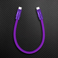TechnoGloss" 240W Brilho reflexivo compatível com power bank Cable