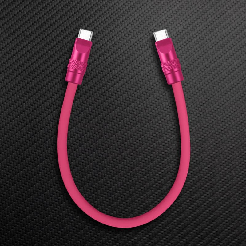 TechnoGloss" 240W Brilho reflexivo compatível com power bank Cable