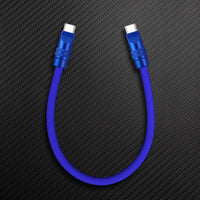 TechnoGloss" 240W Brilho reflexivo compatível com power bank Cable