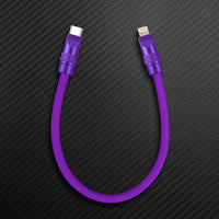TechnoGloss" 240W Brilho reflexivo compatível com power bank Cable